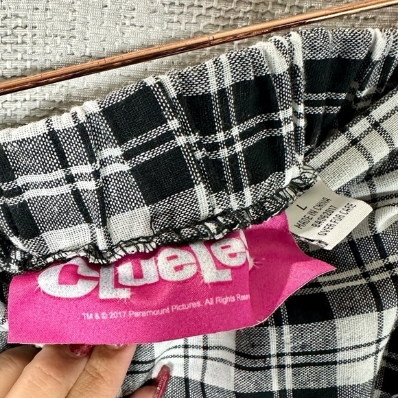 Clueless paramount 2017 Merch Dionne black and white skirt size L - Picture 4 of 9